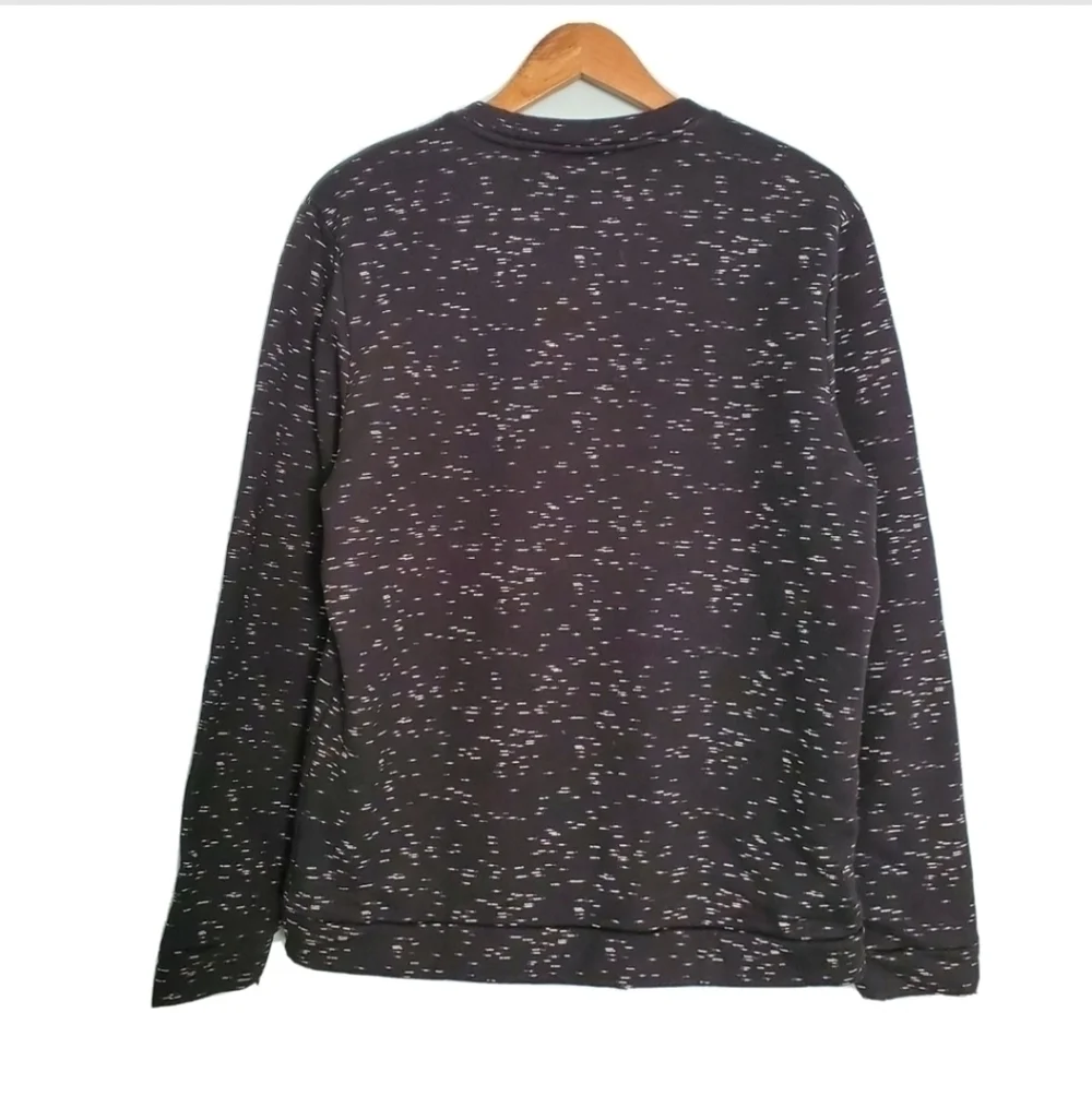NEW Calibrate Black White Print Sweater
